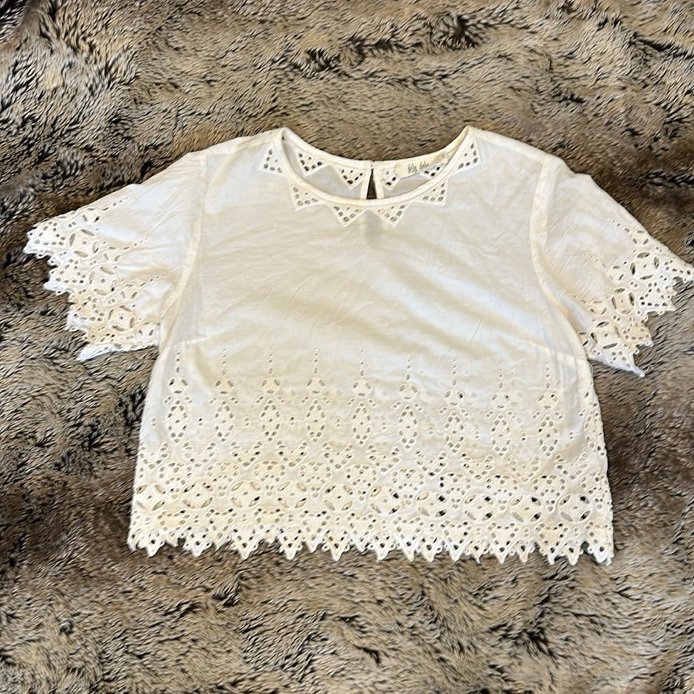 Deby Debo Eyelet Top